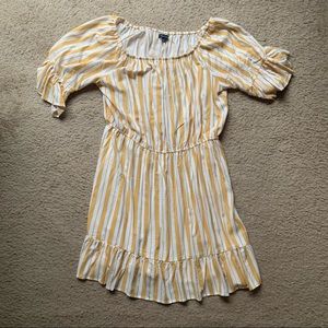 Plus Size Yellow Summer Dress
